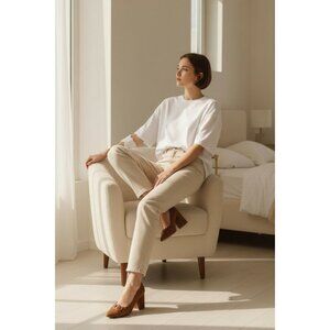 Michael By Michael Shannon Women's Izabella Block Heels Dress Shoe Size 7